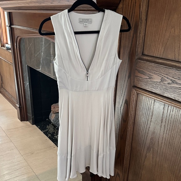All Saints Dresses & Skirts - All Saints White Backless Dress